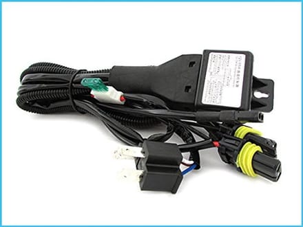 Enkele bedrading voor H4-3 Bi-Xenon lamp H4 H/L 55W 12V