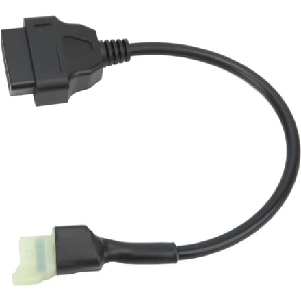 OBD2 16-pins naar 4-pins Diagnostische Adapter OBD Code Scanner Connector Kabel Ondersteunt K-lijn voor black