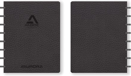 Adoc Business schrift | ft A5 | 144 bladzijden | geruit 5 mm | zwart