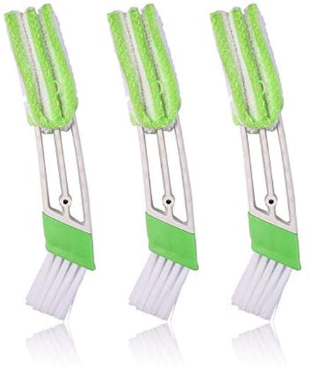Microfiber Duster 3-pack voor Auto en Thuis | Schoonmaak Tool voor Ventilatie, Toetsenbord, Blinds en Dashboard