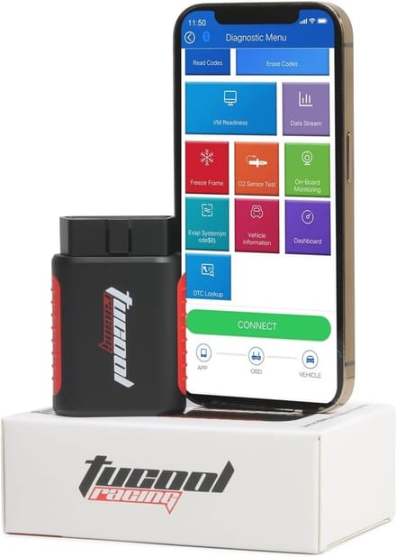 Diagnostisch OBD2 Tool voor Auto's - Volledig Systeem Auto Scanner met Service Reset