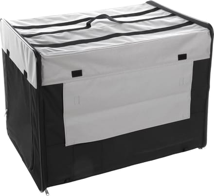 Flamingo bench Smart top plus nylon - zwart/grijs - 79 x 56 x 61 cm
