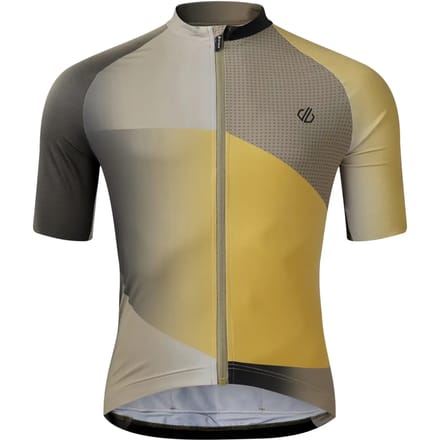 Dare2B Heren Fietsshirt met korte mouwen en bliksemprint