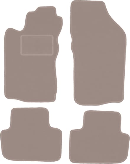 Beige veloursmatten voor: Alfa Romeo GT coupé (2003-2010)