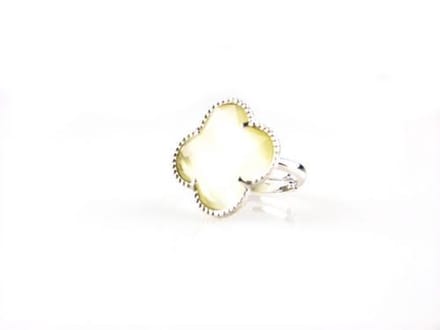 model Fiori ring in zilver parelmoer