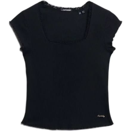 Superdry - Athletic Essentials T-shirt met vierkante hals - Dames - T-shirts