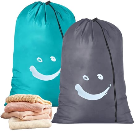 Dailygoods- Waszak Groot - 2 Stuks - Opvouwbaar - Nylon