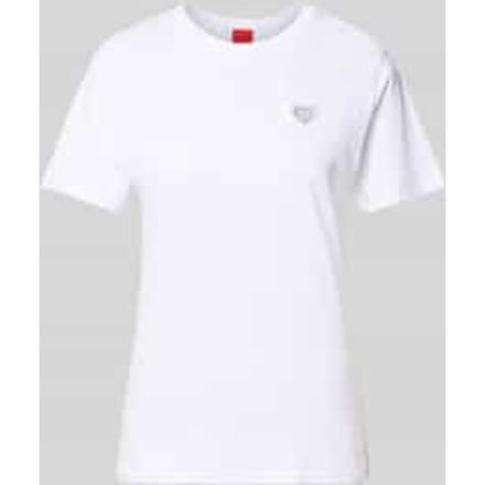 Regular fit t-shirt van puur katoen model 'Damacia_9'