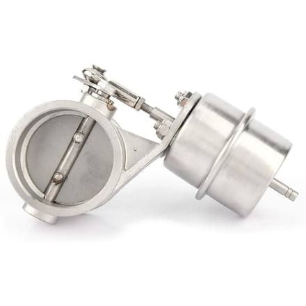 Auto Uitlaatregelklep Boost Vacuüm Geactiveerd Uitlaat Afsluiting Dump 2 inch Gesloten Stijl white