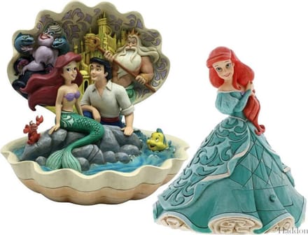 Jim Shore Disney Traditions Ariel Shell and Treasure Keeper