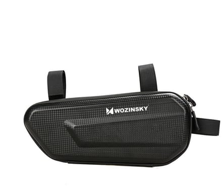 Wozinsky WBB10BK Serie - Fietstas - 1,5 l - Waterdicht - Framebevestiging
