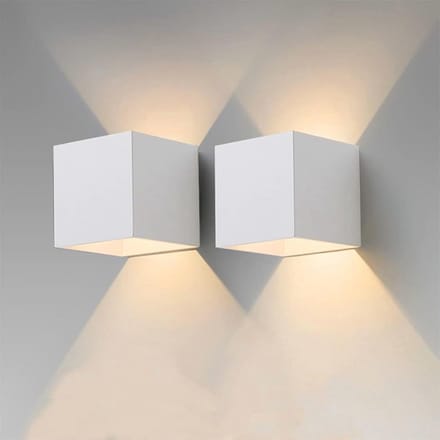 Moderne LED-wandlamp voor binnen en buiten, waterdicht IP65, 12W, 4000K