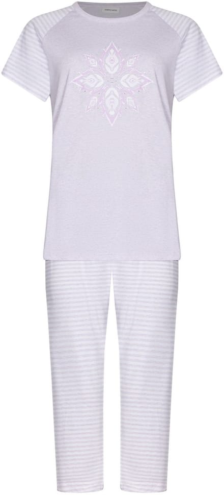 Pastunette - Pyjama - Purple Haze - Katoen - Paars - Maat 48