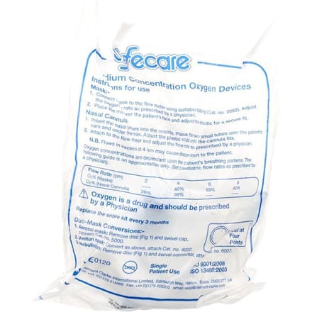 Lifecare Zuurstofmasker Volw + Slang 2011