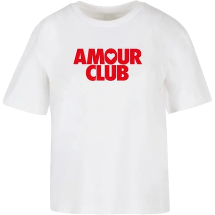 Dames-T-shirt Miss Tee Amour Club Heart