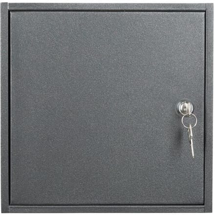 KS Verlichting - Brievenbus deur - inbouw - antraciet - aluminium - RVS