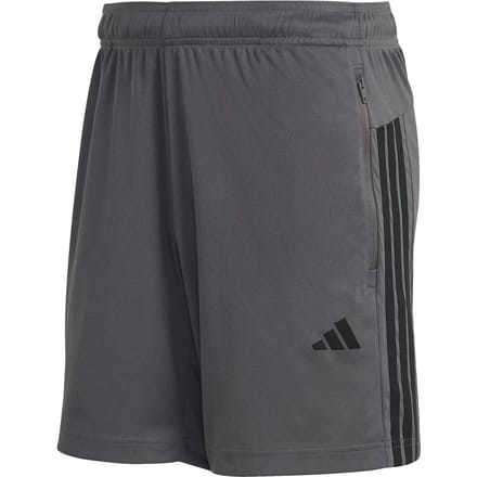 Adidas Workout Essentials Base 3 Stripes Pique 7´´ Korte Broek Grijs S / Regular Man