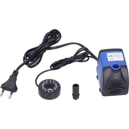 3 in 1 Dompelbare Fonteinpomp Aquarium Waterpomp met 7?Kleur LED Licht