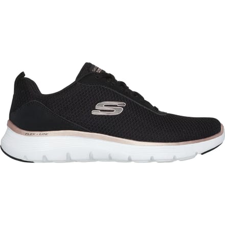 Skechers Dames Flex Appeal 5.0 Uptake Sneakers 150206 KRG Black Rose