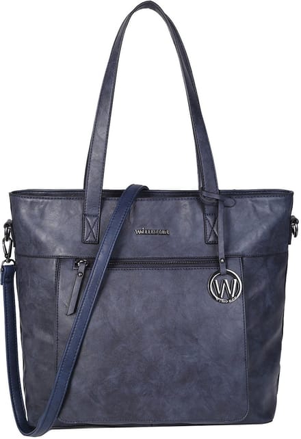 Wimona Evelina 4035 Shopper / Laptoptas - 15 inch - Donkerblauw