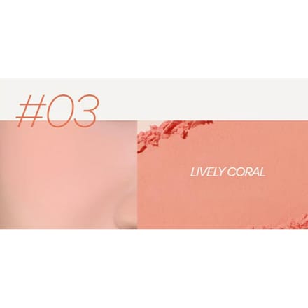 Innisfree Fard à joues poudre soyeux 6,2 g #3 Lively Coral