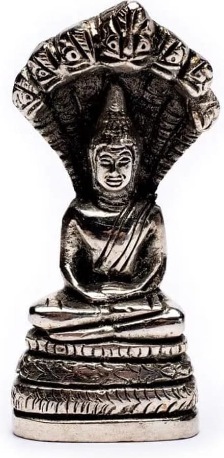 Geboortedag Boeddha - Zaterdag - Naga Boeddha - 4.8 x 4 cm