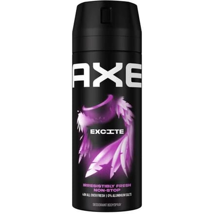 Axe - Deodorant Bodyspray - 48hrs Fresh - Excite - Crisp Coconut & Black Pepper - 150 ml