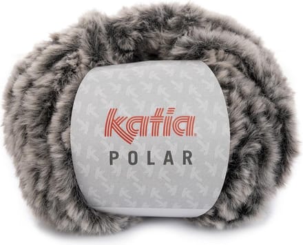 Katia Polar - 85 grijs - Polyester Garen