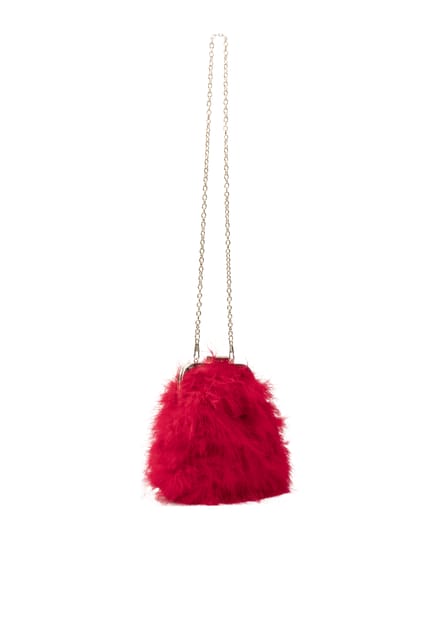 Faina Clutch/avondtasje Dames rood