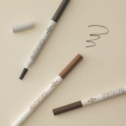 CODE GLOKOLOR - Mono Brow Pencil Auto - 3 Colors 2025 Version - #06 Dark Brown
