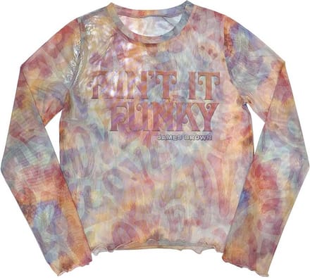 James Brown - Funky Longsleeve top - XS - Multicolours