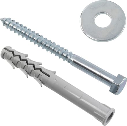Pluggen Set - Bevestigingspluggen - Muurbevestiging - Zelfborgend - 16x140mm