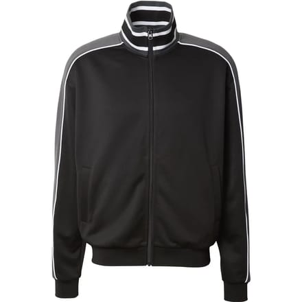 Urban Classics - Interlock Baseball Trainings jacket - S - Zwart