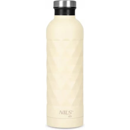 NILS Thermosfles RVS Koel 750ml - Beige, Lekvrij & Duurzaam