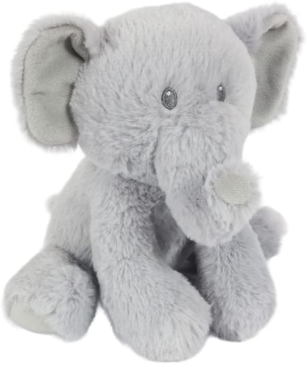 PIA Soft Toys - Pluche Olifant Knuffel - Zittend - 19cm