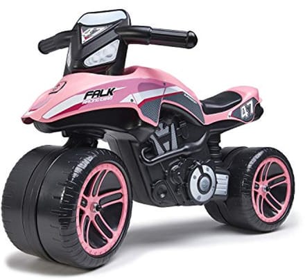 Motorfiets loopfiets Racing Team voor kinderen – vanaf 2 jaar – extra grote wielen – ontwikkelt evenwicht en motoriek