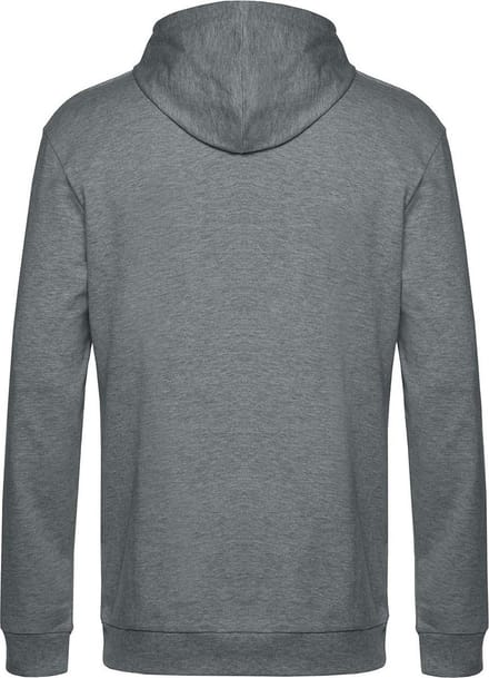 B&C Heren Hoodie (Midden-Grijze Heide)