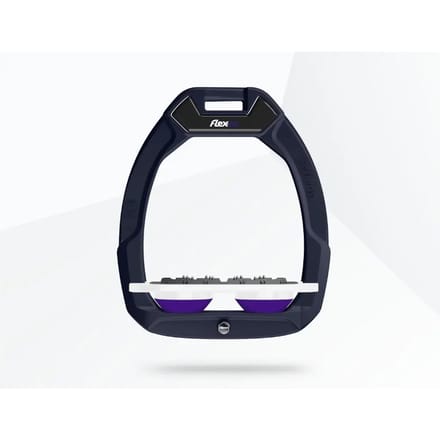 Plat Ultra Grip Veiligheidsbeugels Groen/Wit/Paarse Flex-On Safe-On