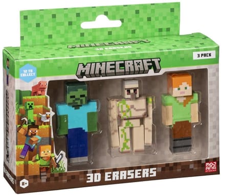 3D gumset Minecraft MC4021C 3 Onderdelen