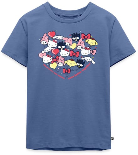 Hello Kitty En Vrienden Ballonnen In Hartvorm Premium T Shirt Kinderen