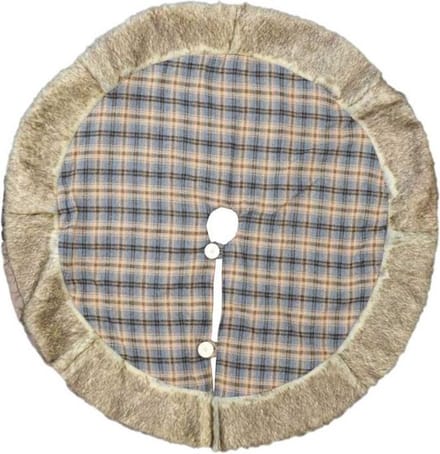 Unique Living - Treeskirt Noud 90cm Ø dessin 2 - Kerstboomkleed