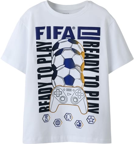 NAME IT - NKMASEKEL FIFAE SS NREG TOP BOX VDE - Jongens - T-shirts