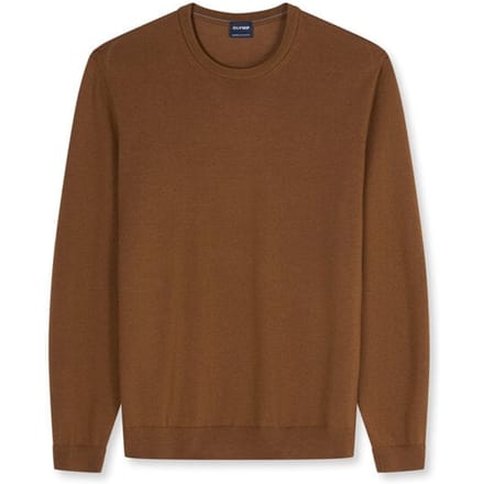 OLYMP Casual Breisel, Modderkleurig
