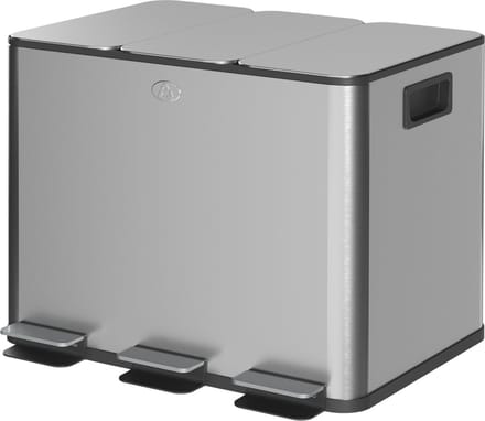 4goodz Pedaalemmer Afvalscheiding 3 x 20L - Geurfilter - Soft-Close