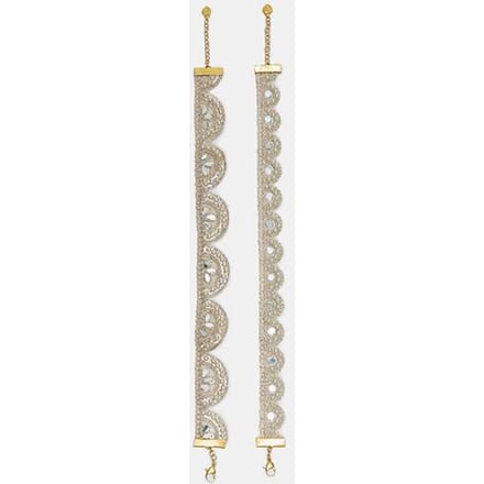 Stradivarius Set van 2 choker kettingen met spiegels  Goud OS