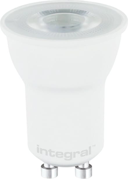 Integral  Finley Led-lamp - GU10 - 2700K Warm wit licht - 3 Watt - Dimbaar
