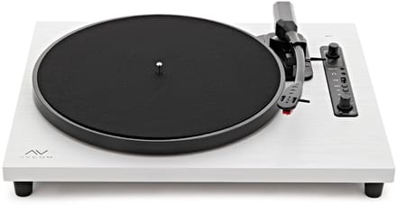 AVCOM Contemporary Platenspeler met Bluetooth, Wit