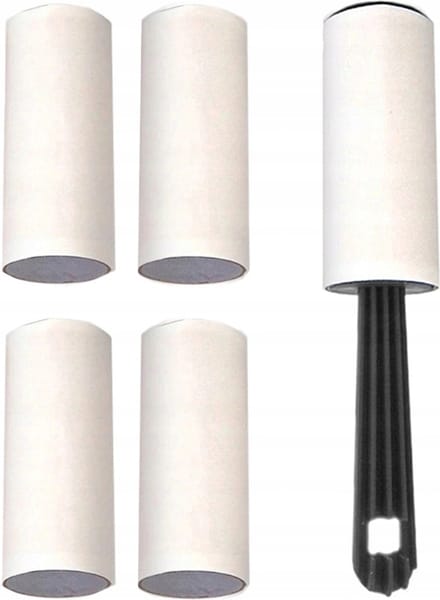 Kleefroller voordeelverpakking 1 roller + 4extra navul rollers - Kattenrolle