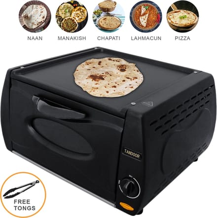 Mini oven - Tandoori - 13 L - 230 V/2100 W - Anti-baklaag - elektrisch