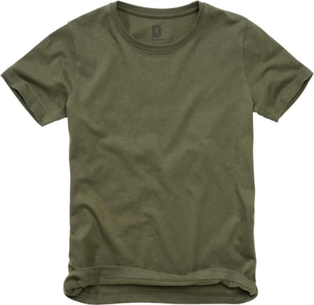 Brandit - Basic Kinder Tshirt - Kids 146/152 - Groen